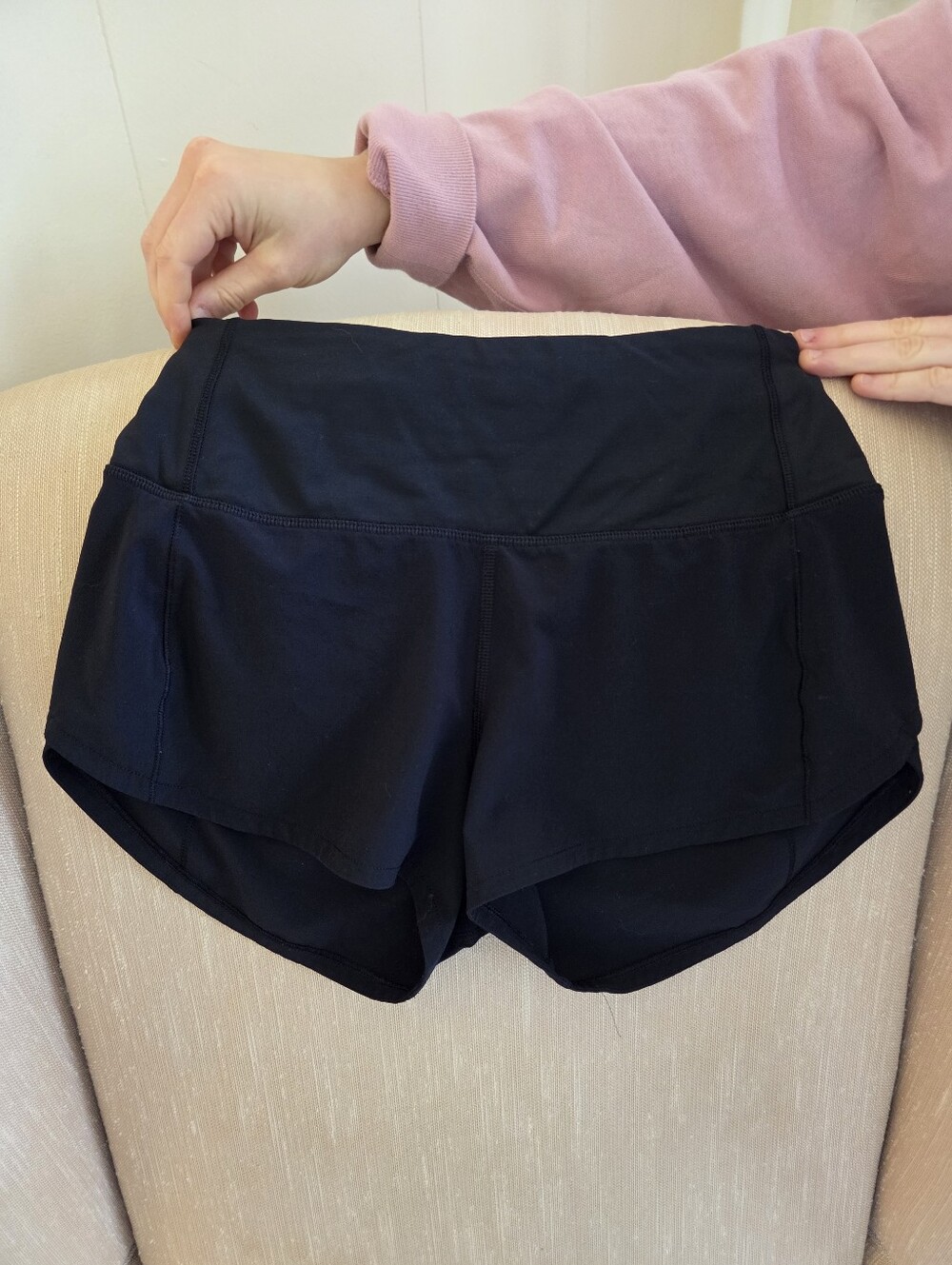 Lulu Speed Up Shorts Size 2 2.5inch. Liner Removed. Otherwise New.